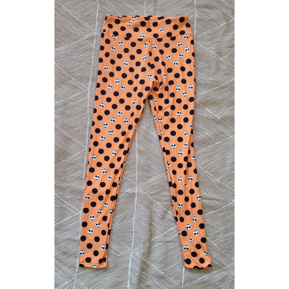 LuLaRoe Jack Skellington Leggings ONE SIZE (2-10) - Picture 1 of 4